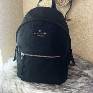 KATE SPADE Black Nylon Backpack